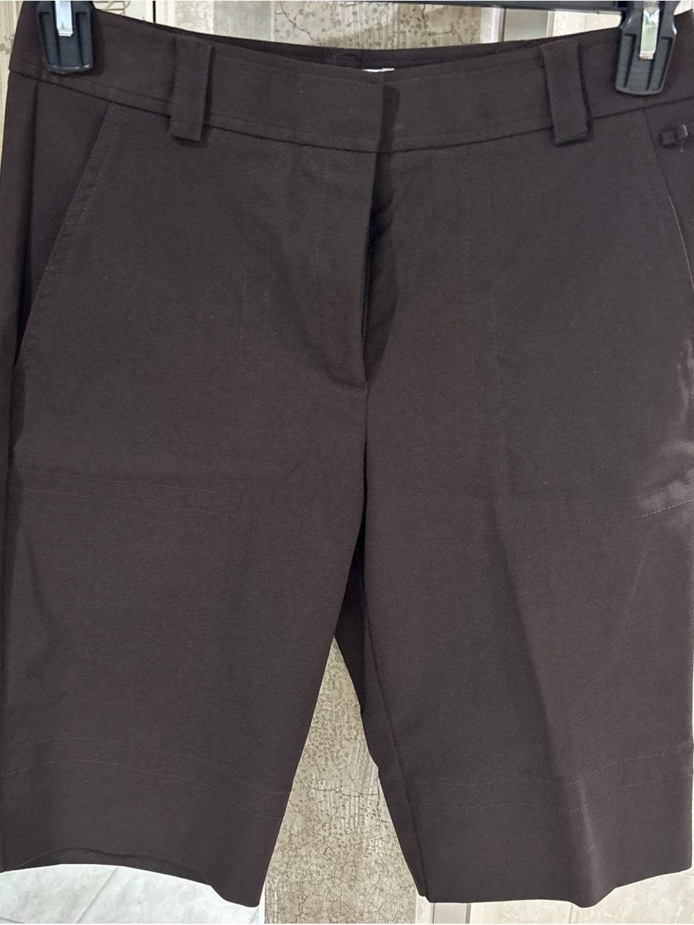 Women’s LIJA chocolate brown golf shorts size 4